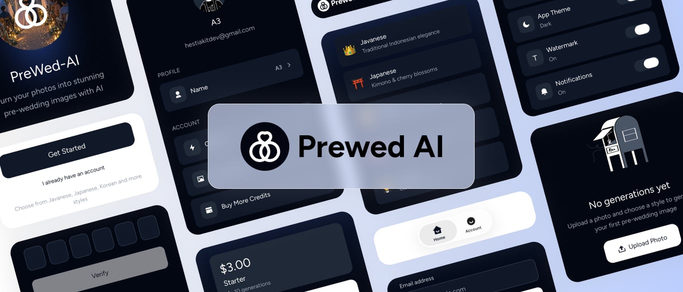 Prewed AI - Your Personal PreWedding AI cover