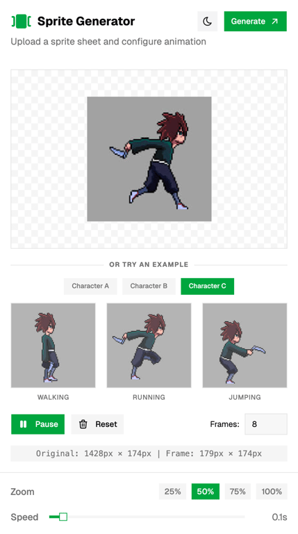 Sprite Generator - Slide 3